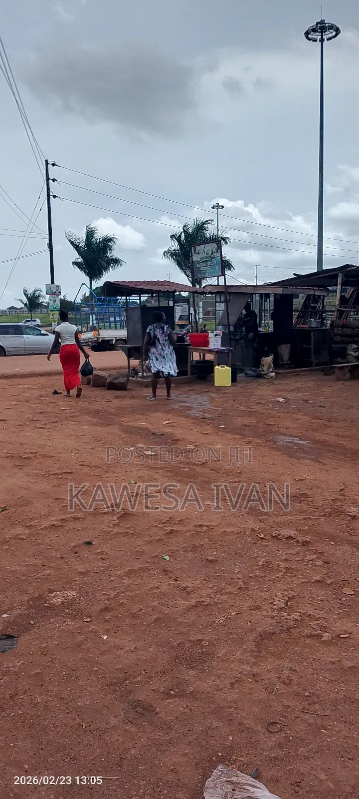 Acre on Sale Touching Road Near Express Roundabout Entebbe