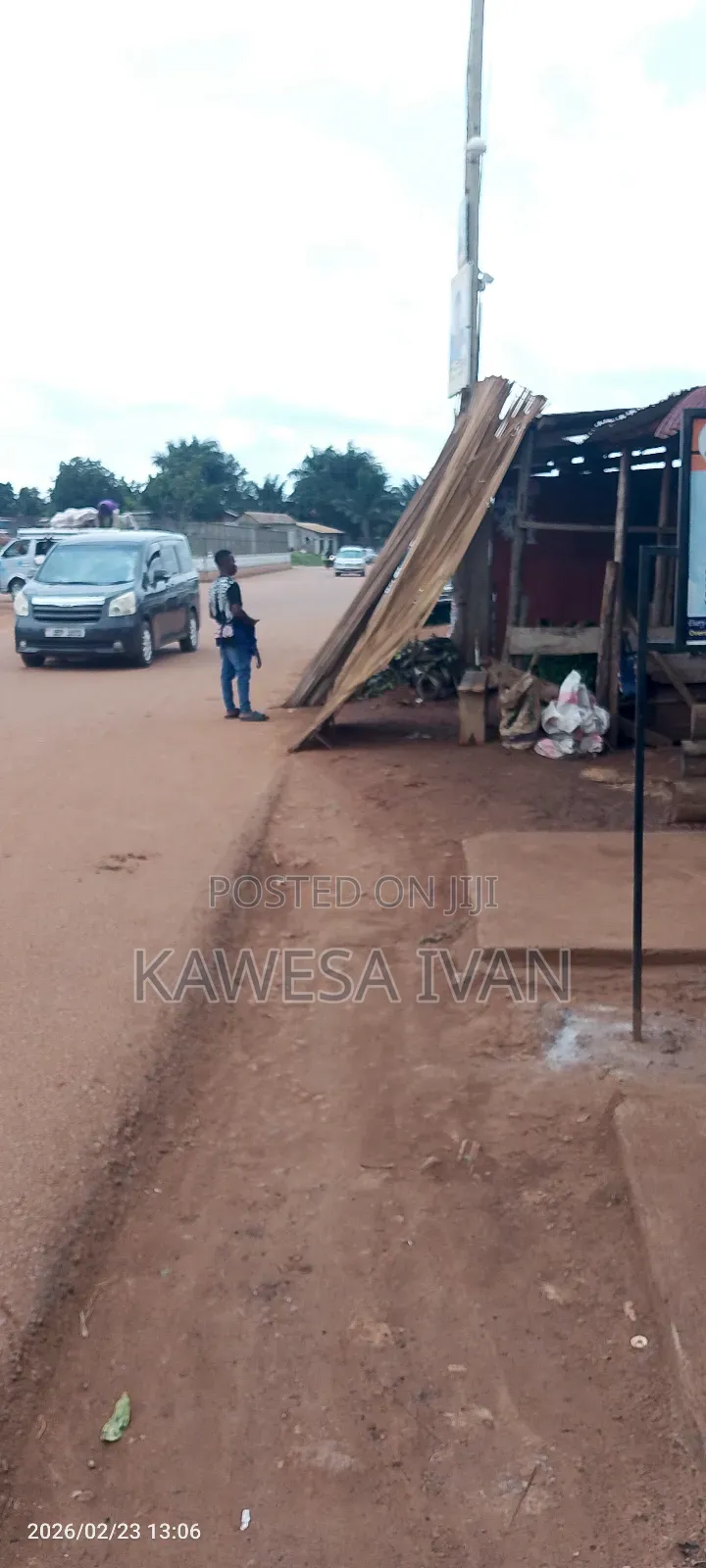 Acre on Sale Touching Road Near Express Roundabout Entebbe