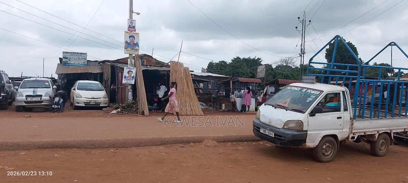 Acre on Sale Touching Road Near Express Roundabout Entebbe