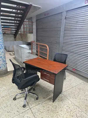 Office Desk Office Desk With 2 Chairs (Waiting and Working Chair)