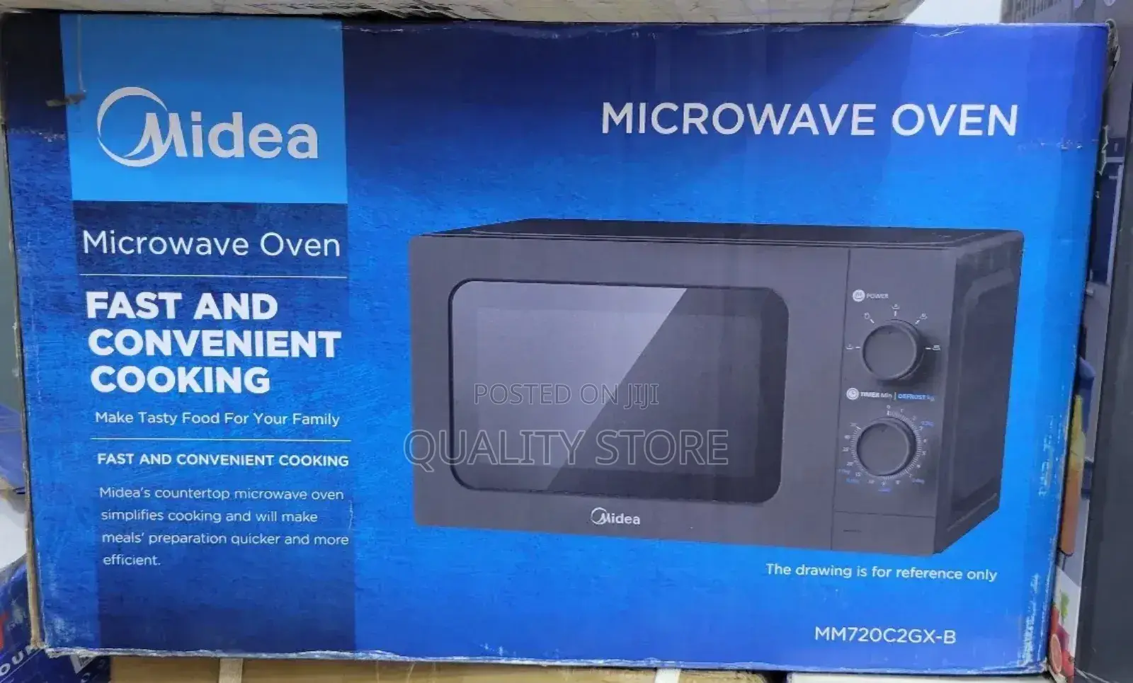 Midea Microwave 2ol Mm720c2gs-B