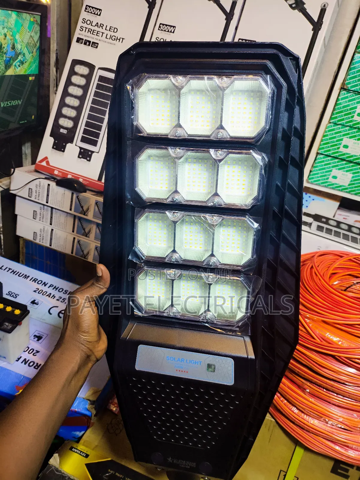 5star 200watts Solar Street Light