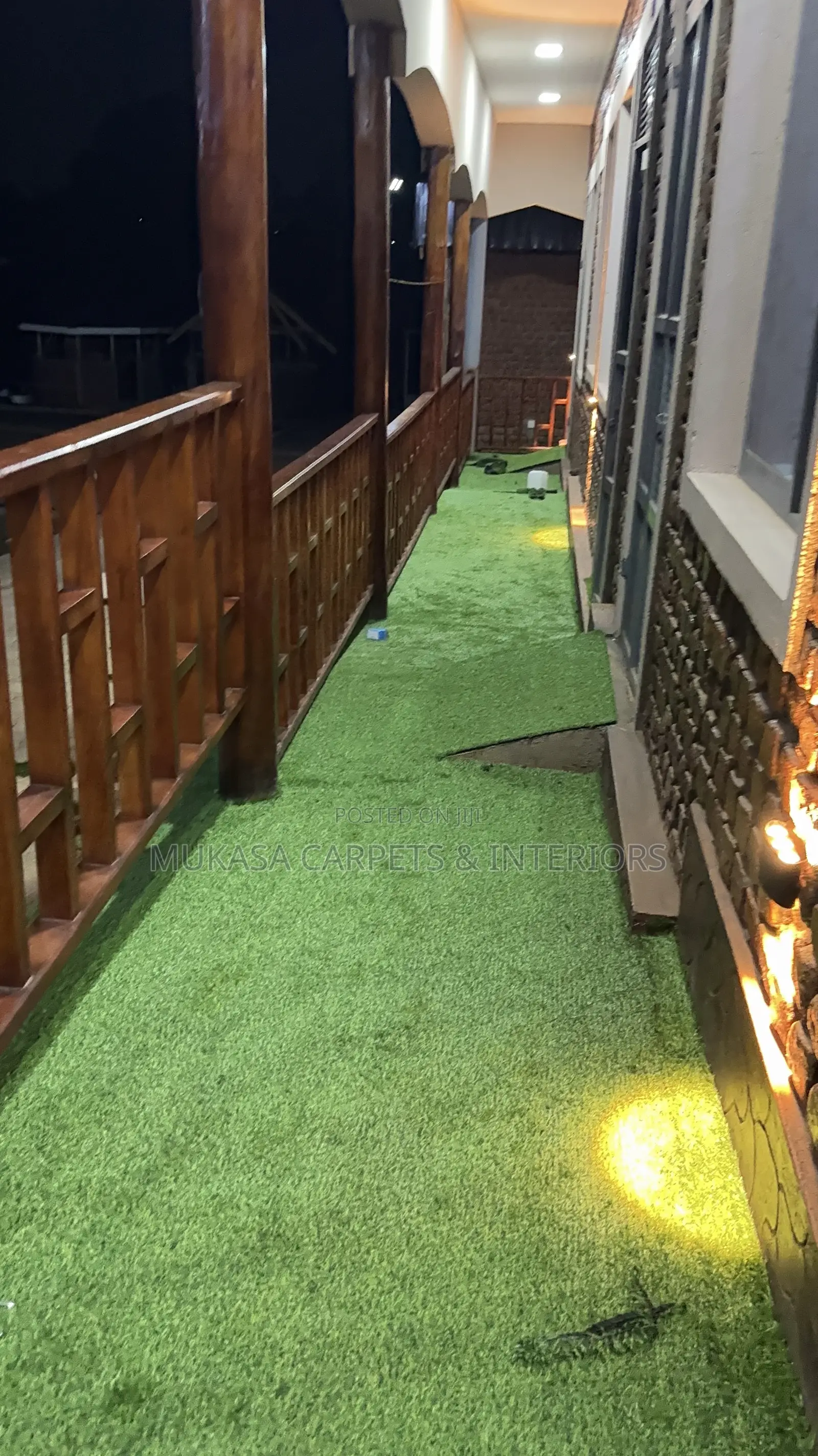 Outdoor Artificial Grass Carpet for Gardens Compound