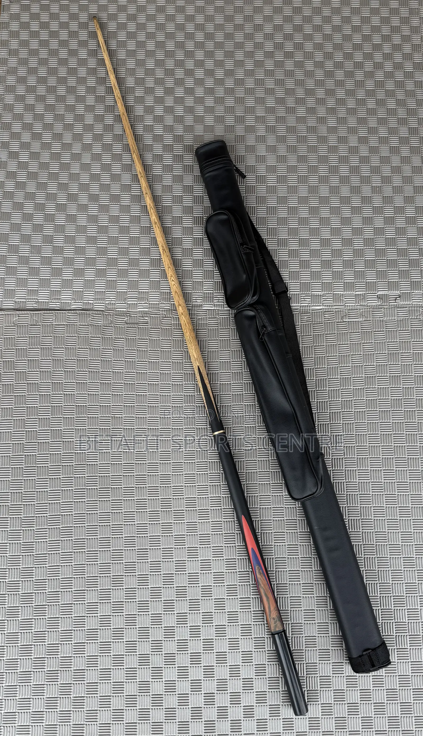 3pc Cue Stick Wooden With Bag