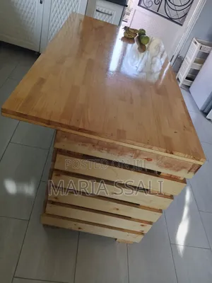Kitchen Center Table Custom Piece Storage
