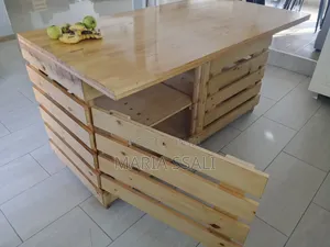 Kitchen Center Table Custom Piece Storage