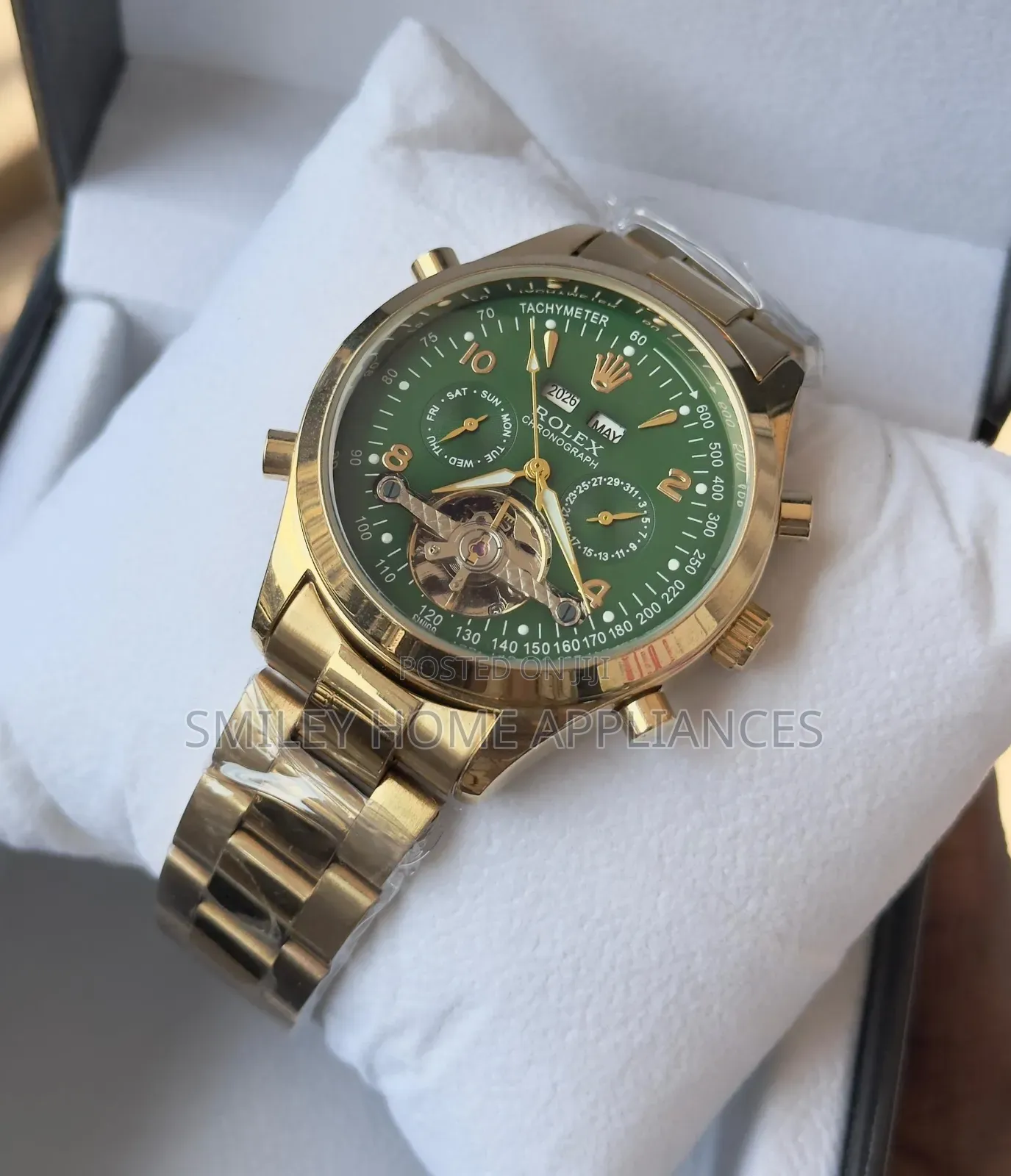 Rolex Chronograph Men's Authentic Mechanical Wrist Time Piece