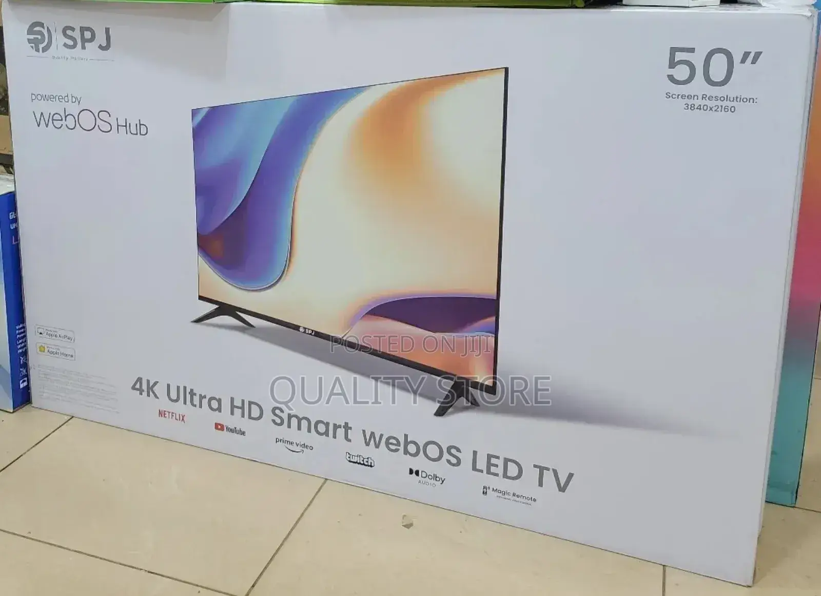 SPJ 50 Inches Ultra Hd Smart