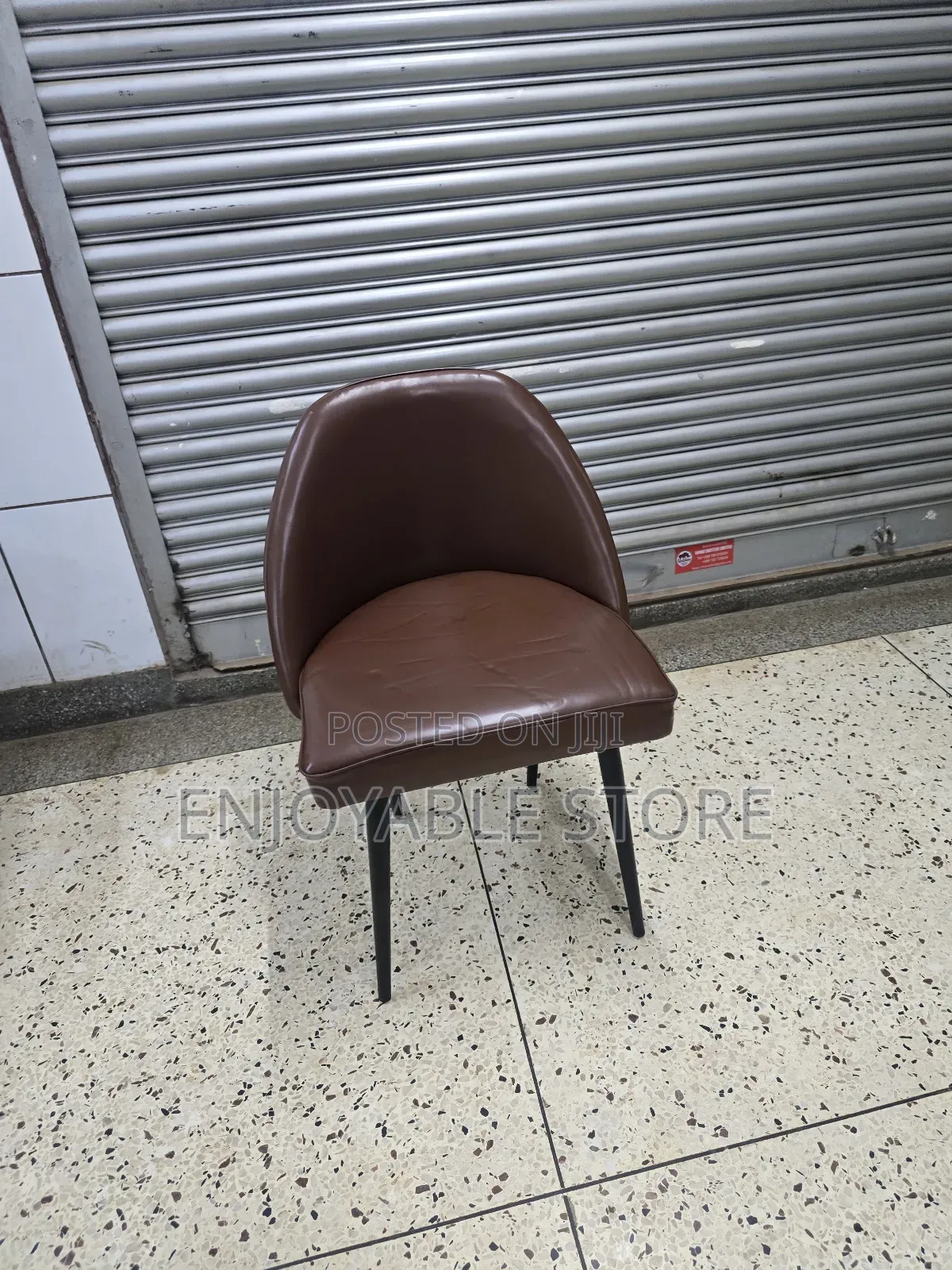 Simple Leather Dining Chair