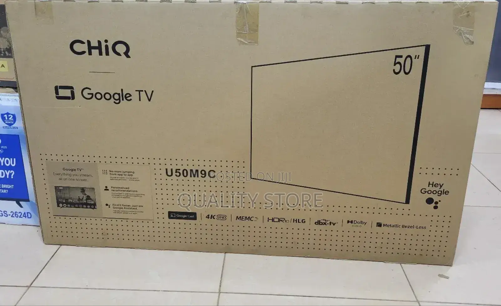 Chiq 50 Inches Google Tv
