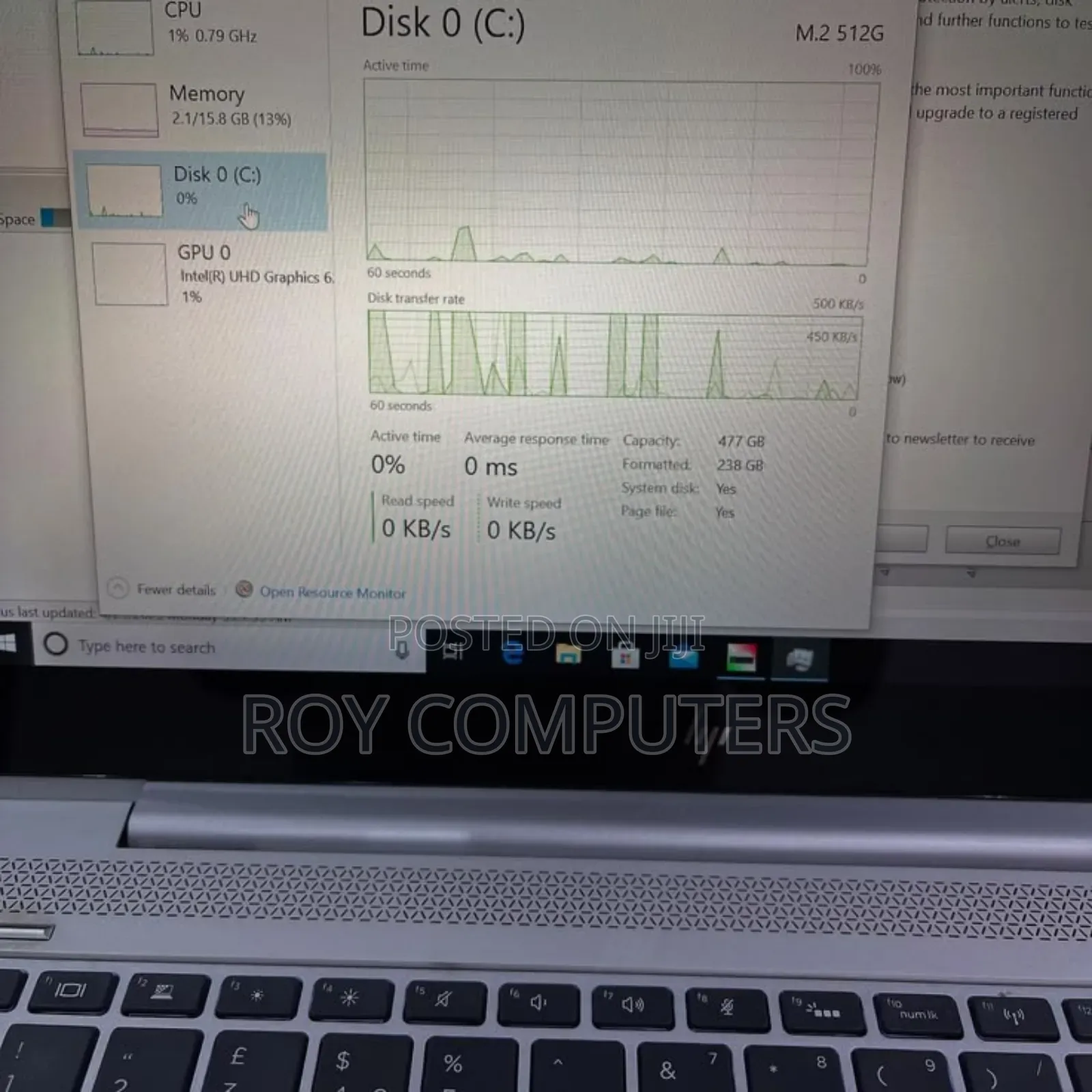 New Laptop HP EliteBook 840 8GB Intel Core i7 SSD 256GB