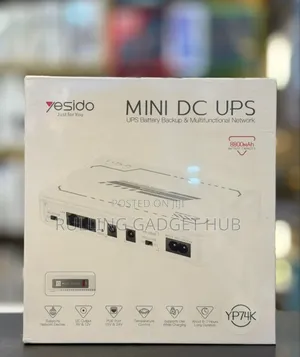 Yesido Mini Dc Ups Battery Backup And Multifunction Network 8800mah.