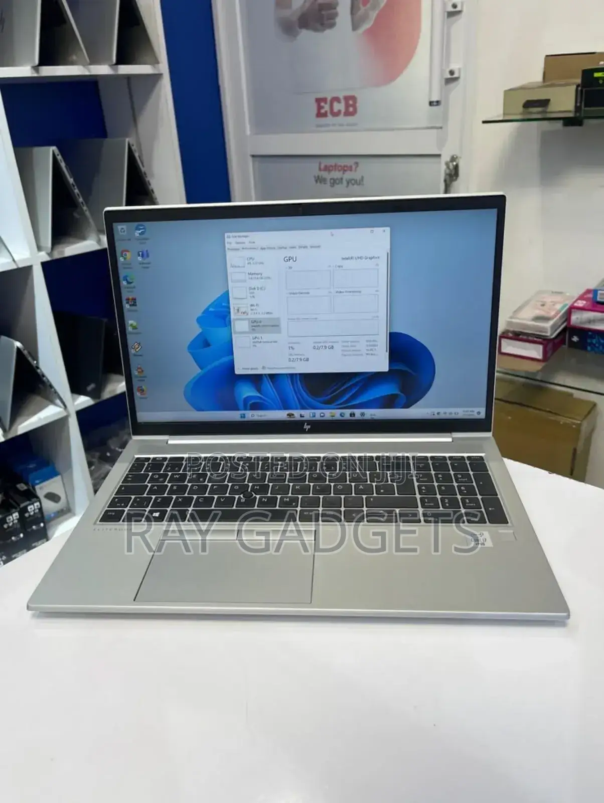 New Laptop HP EliteBook 850 16GB Intel Core i7 SSD 512GB