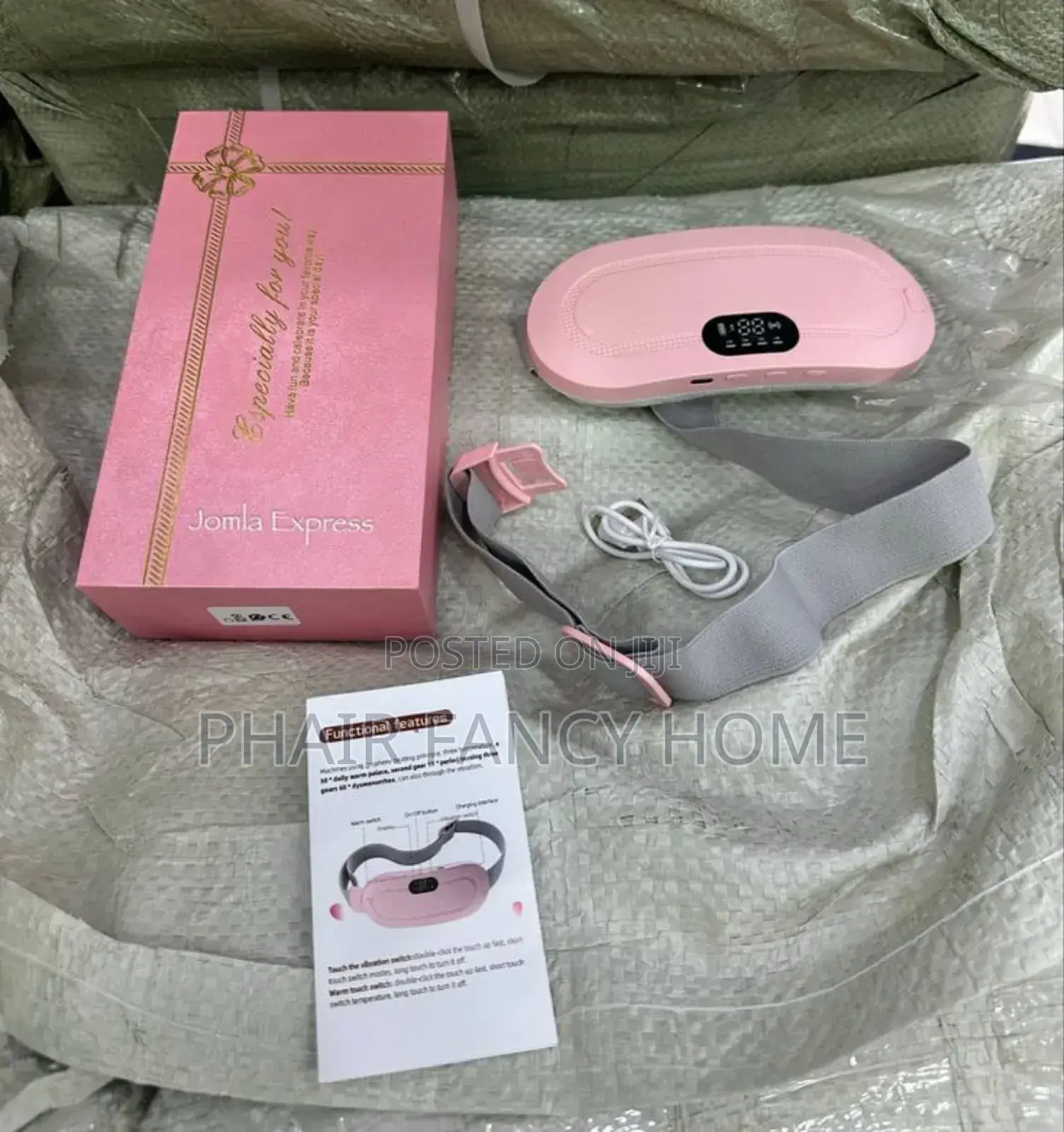 Rechargeable Cramps Relief Belt