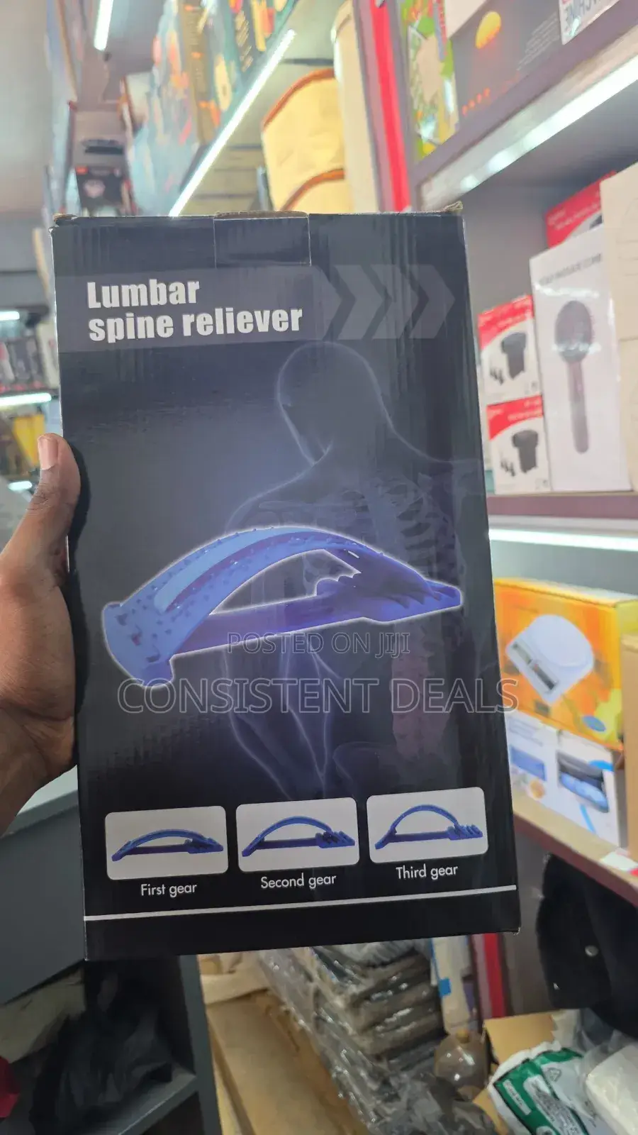 Lumbar Spine Reliever Back Stretcher