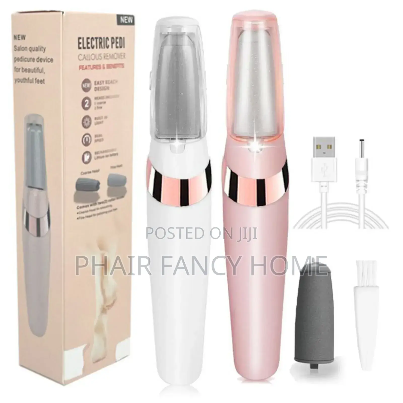 Rechargeable Electric Foot Grinder