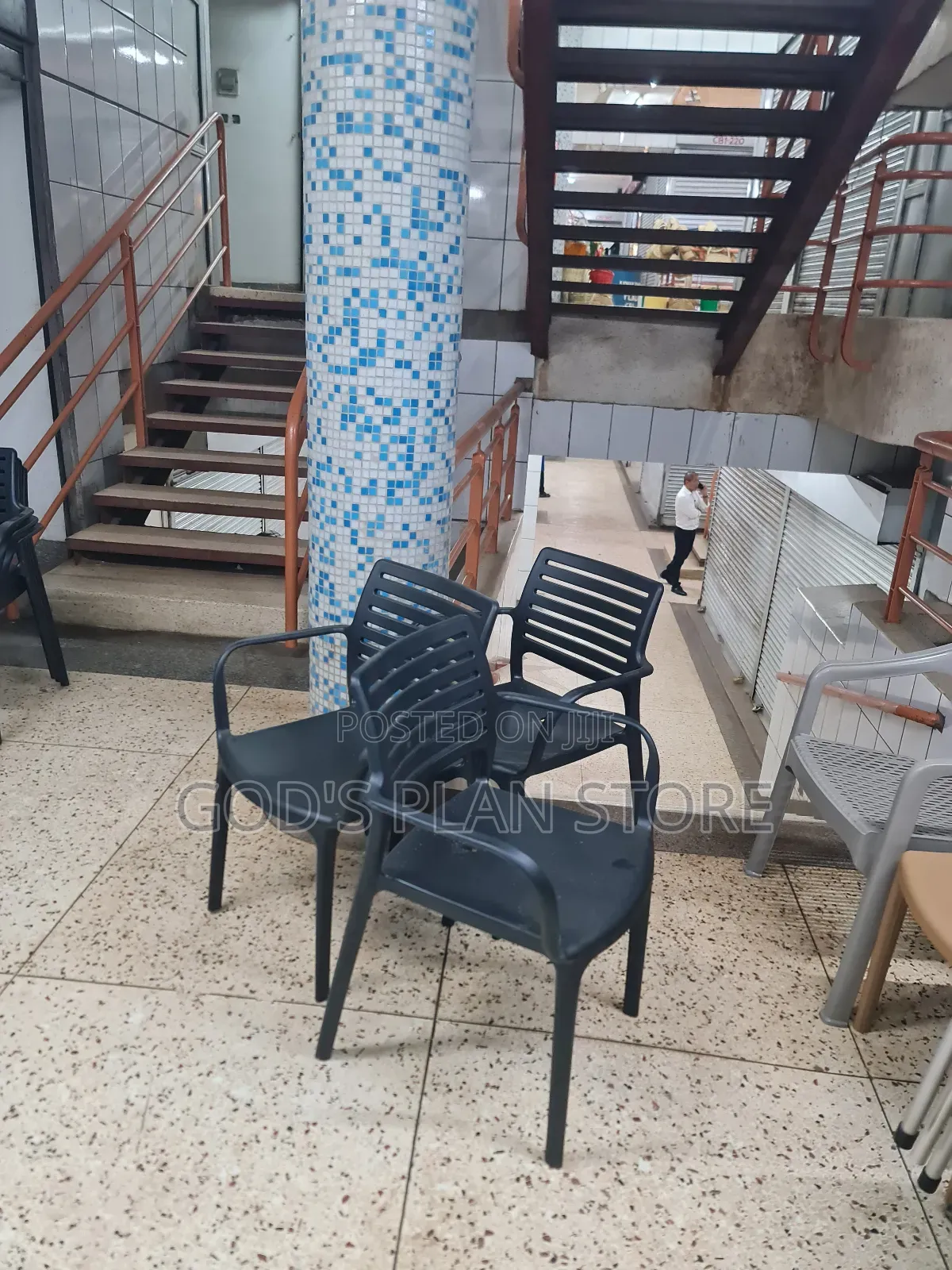 Ladder Back Indoor Outdoor Plastic Chairs Plastic Chairs