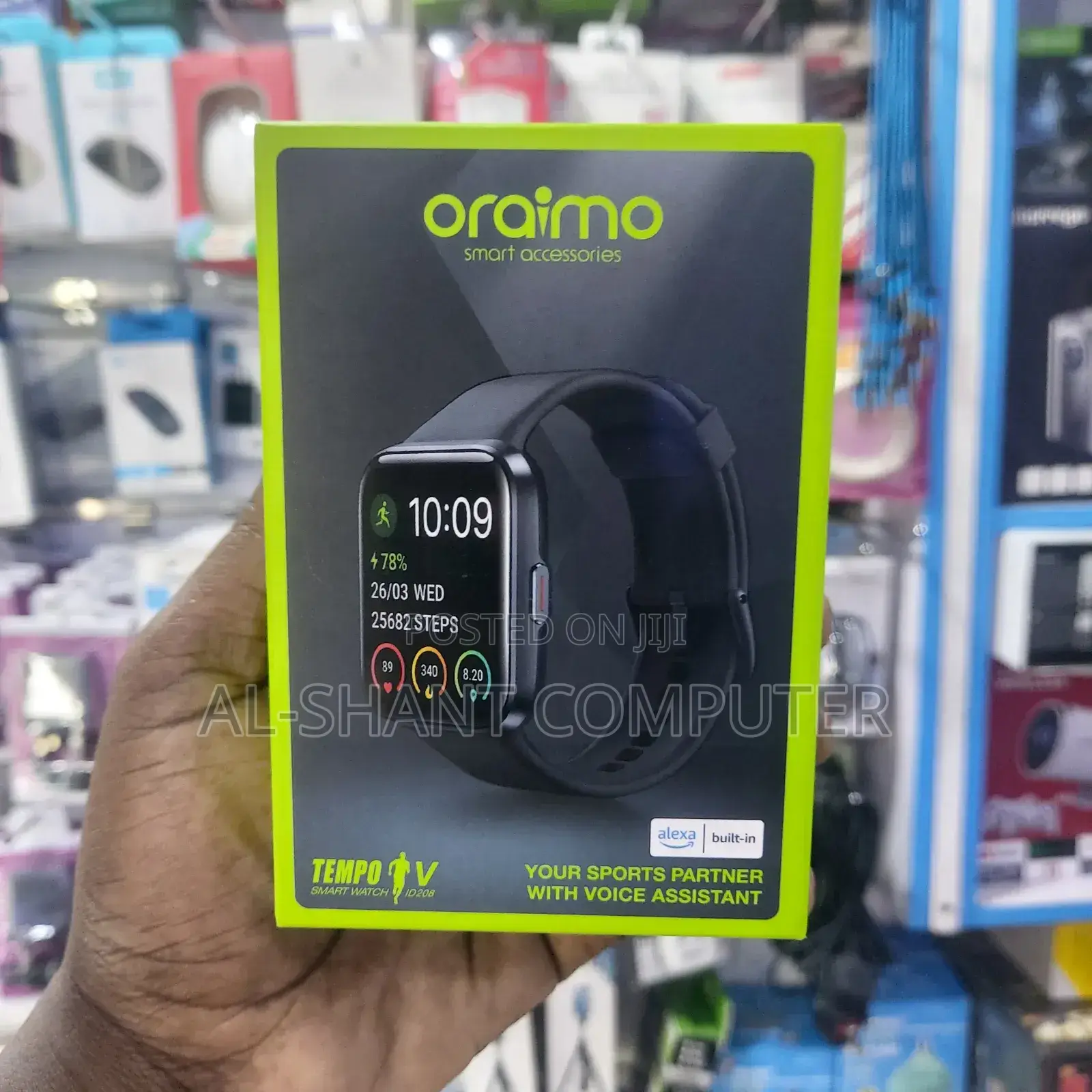 Alexa Smart Watch Oraimo Tempo