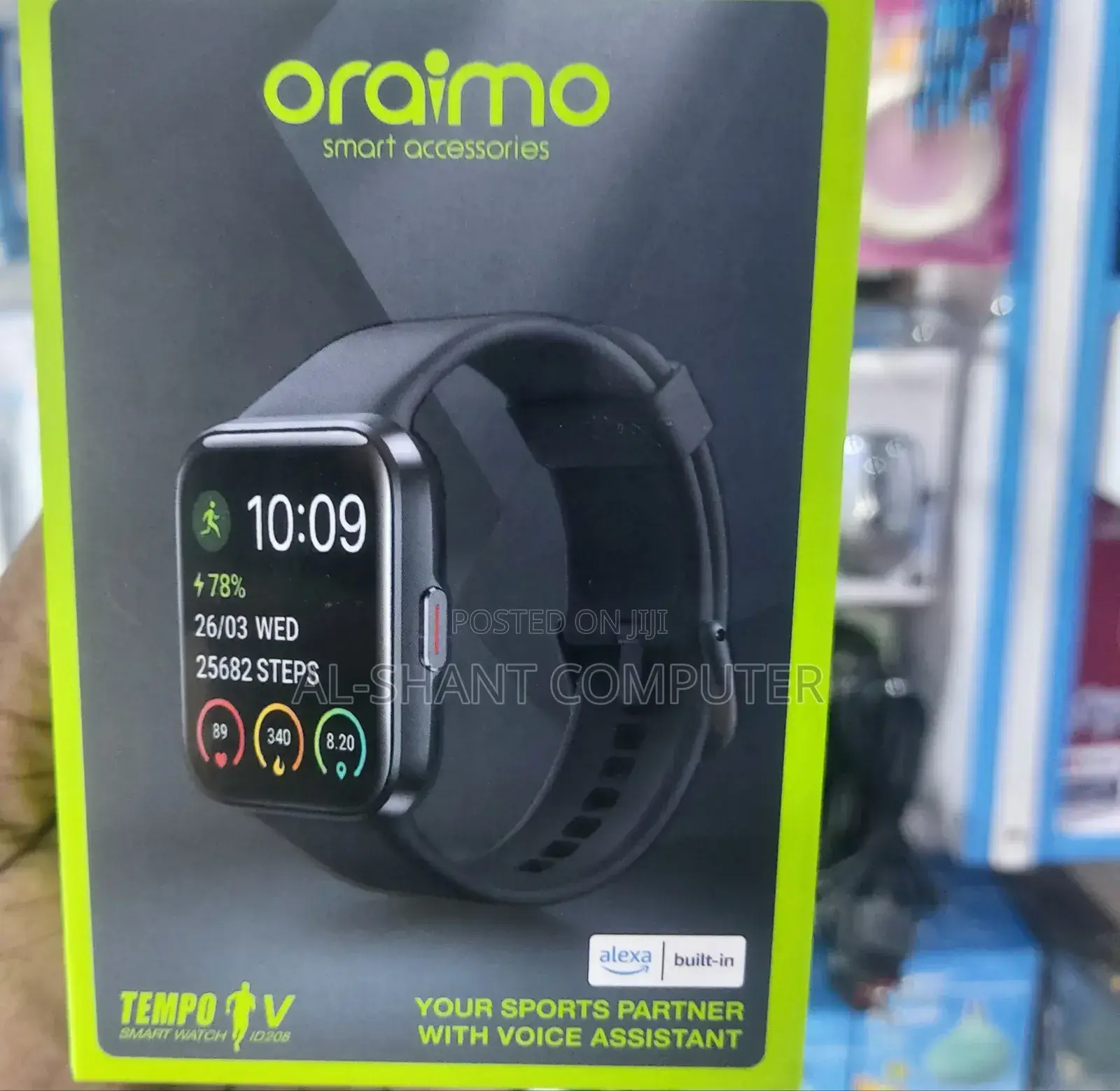 Alexa Smart Watch Oraimo Tempo