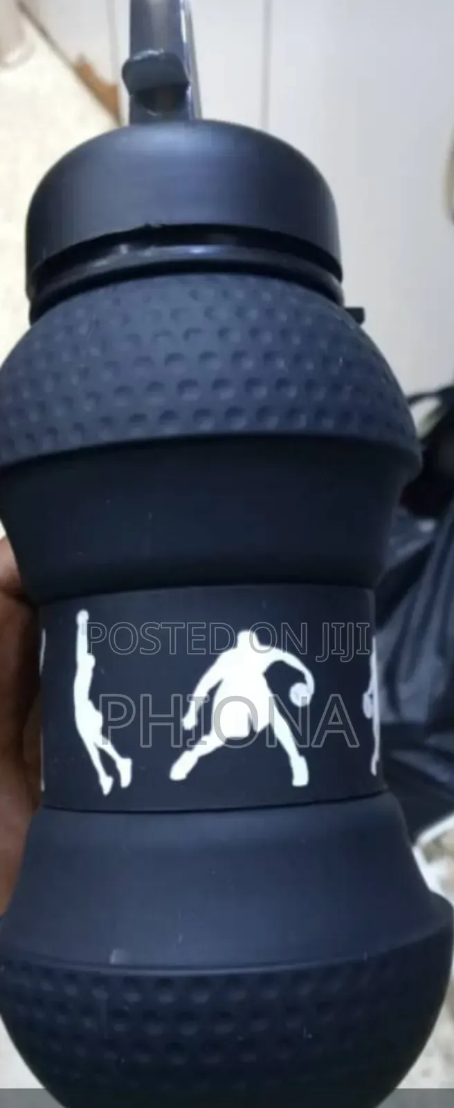 Rubber Foldable Water Bottle