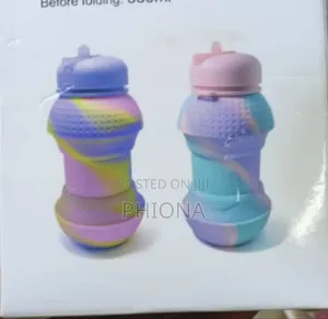 Rubber Foldable Water Bottle