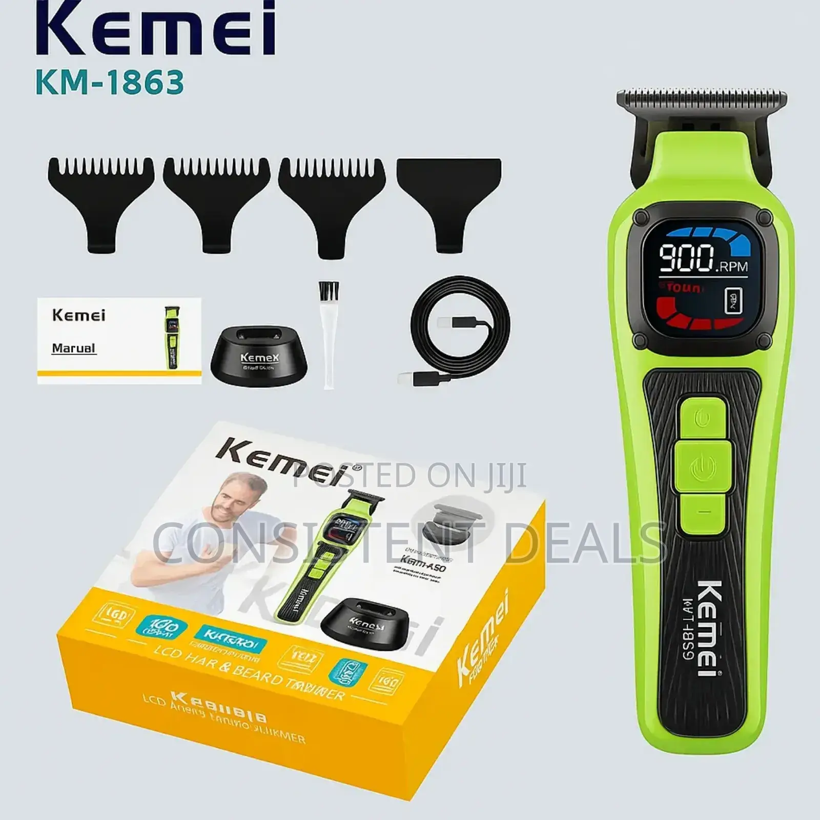 Kemei  Cordless Hair  Clipper
