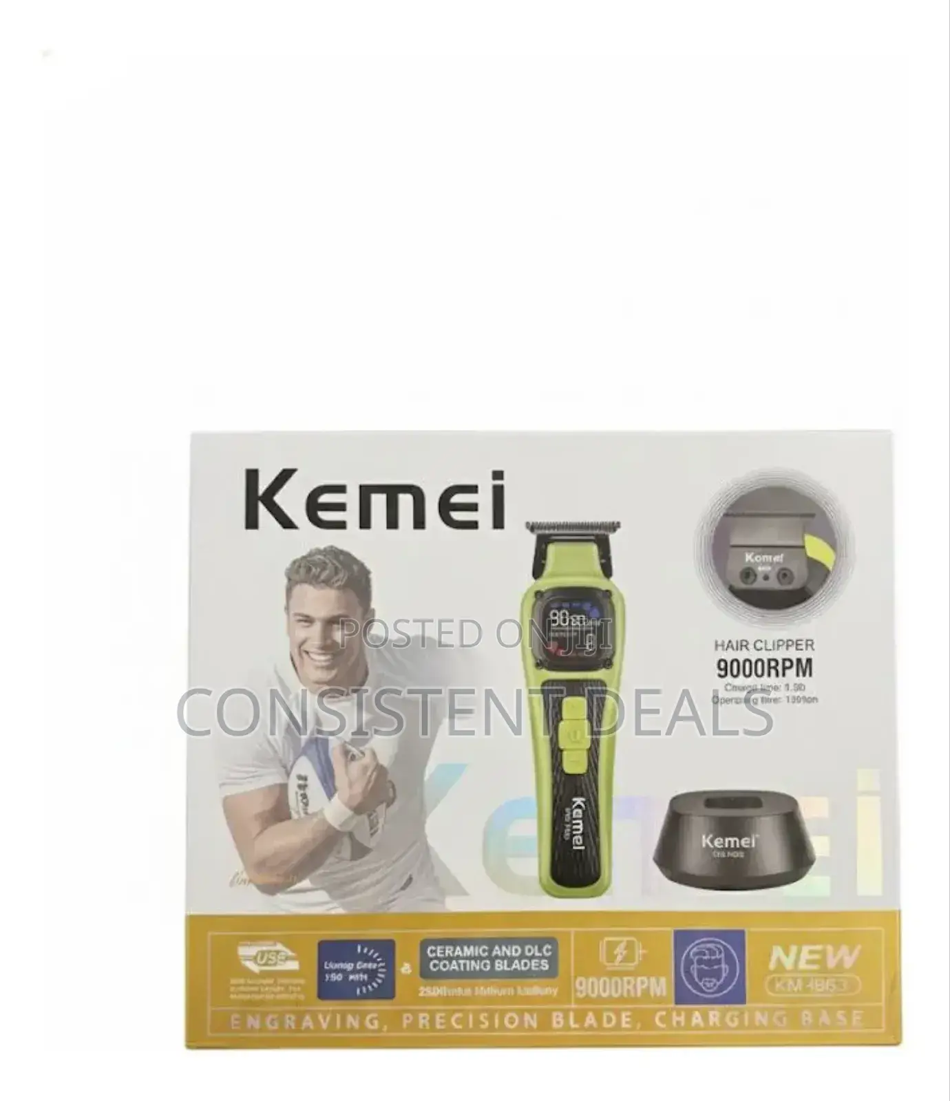 Kemei  Cordless Hair  Clipper