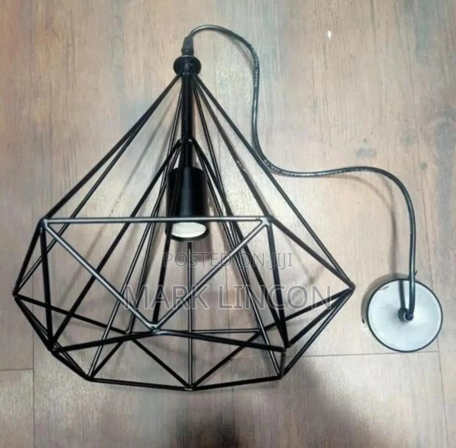 Geometric Cage Pendant Light Shade
