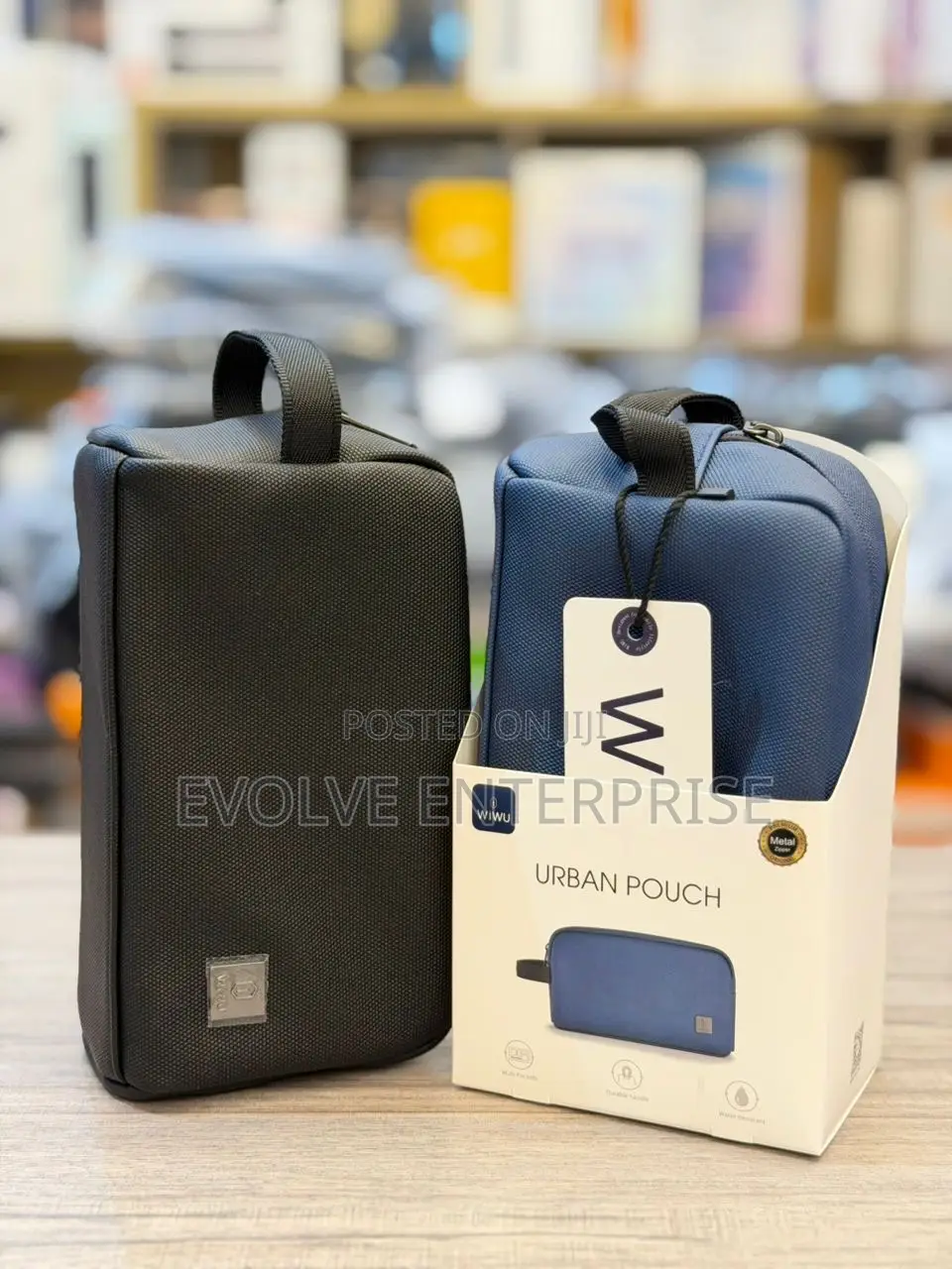 Wiwu Essen Travel Pouch, Compact Lightweight Organizer Bag