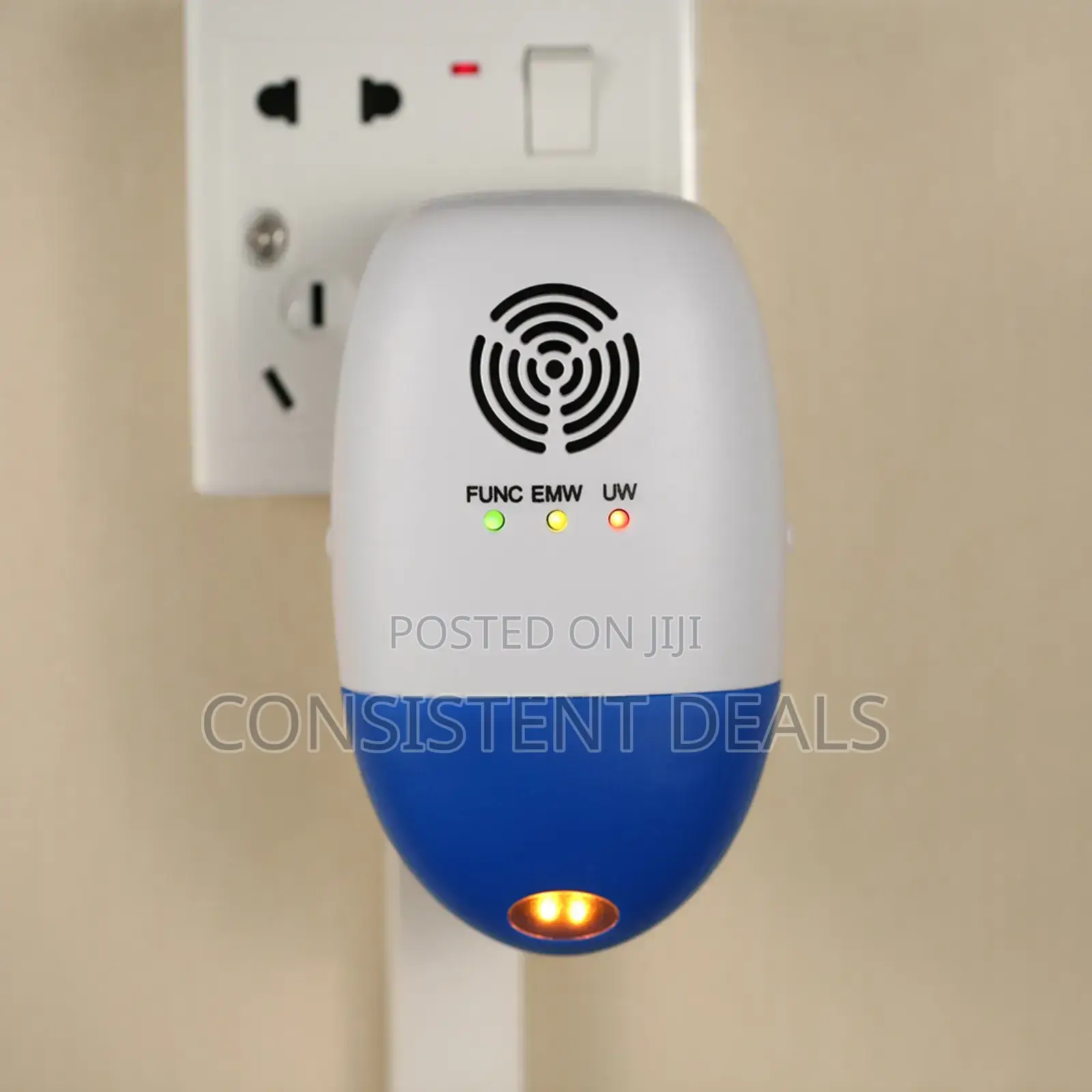 Ultrasonic Anti Mosquito Insect Repeller Rat  Cockroach Pest Reject