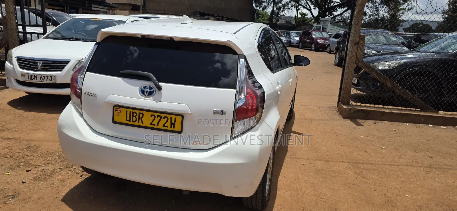 Toyota Aqua 2017 White