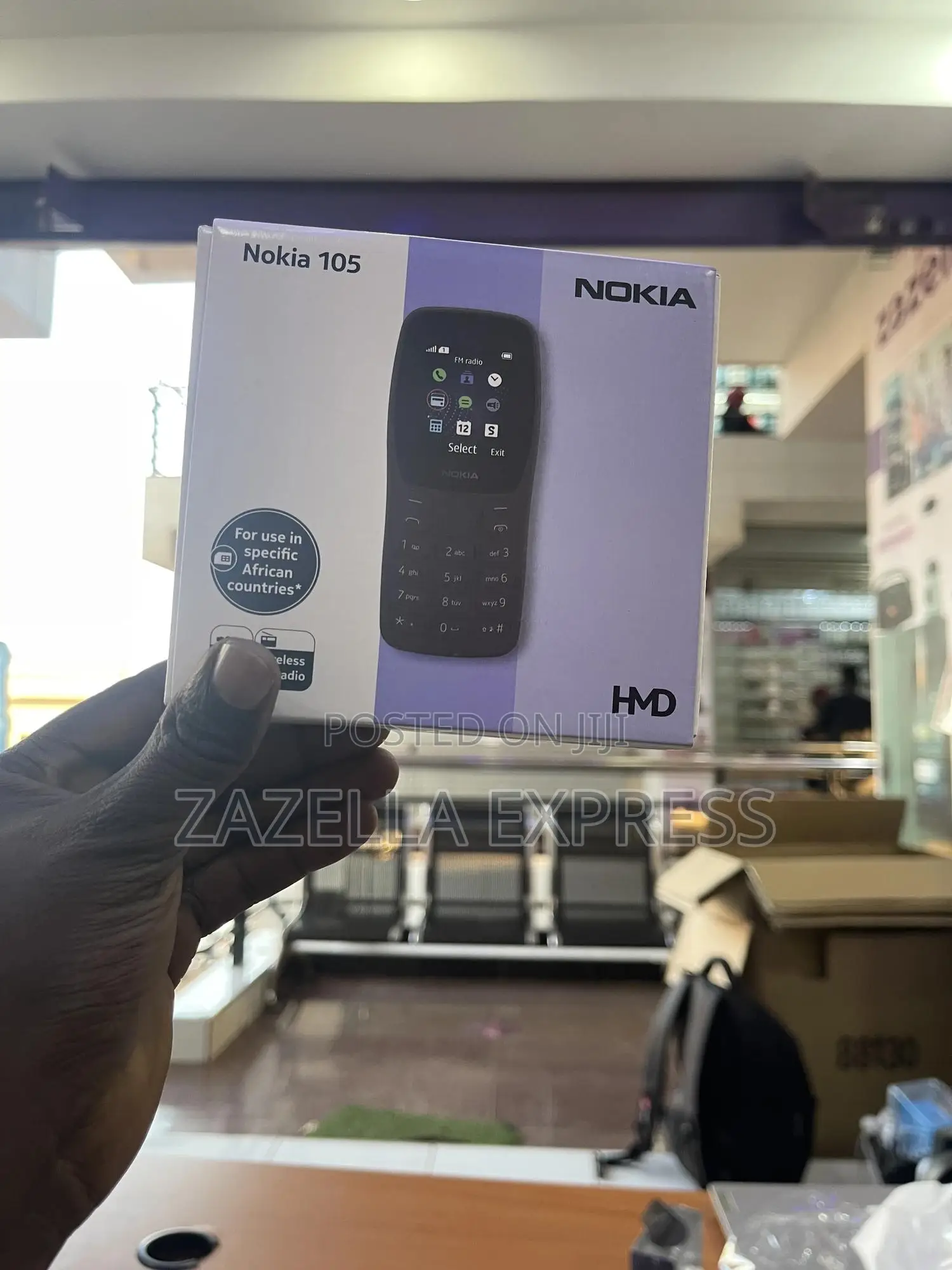 New Nokia 105 Black