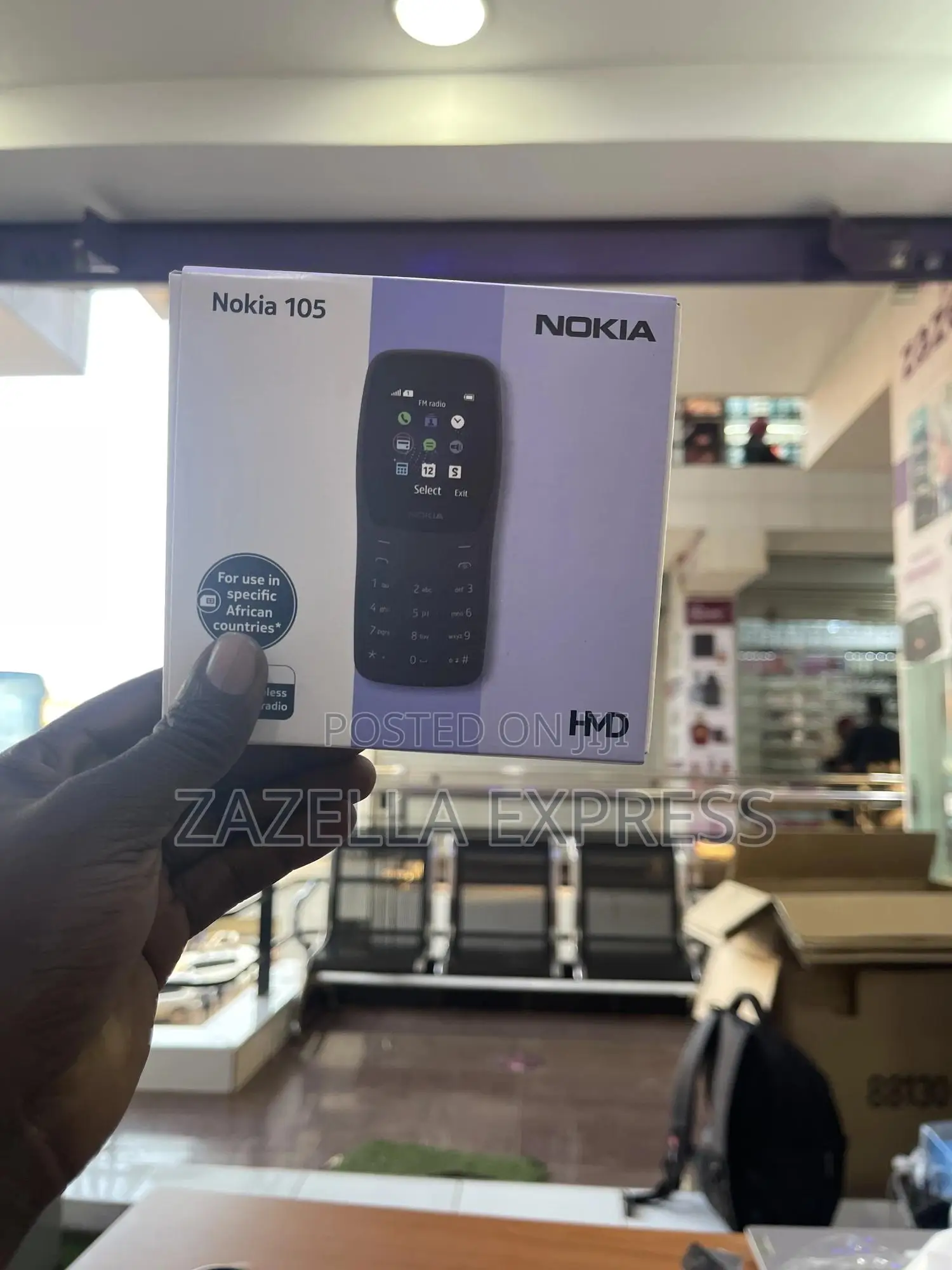 New Nokia 105 Black