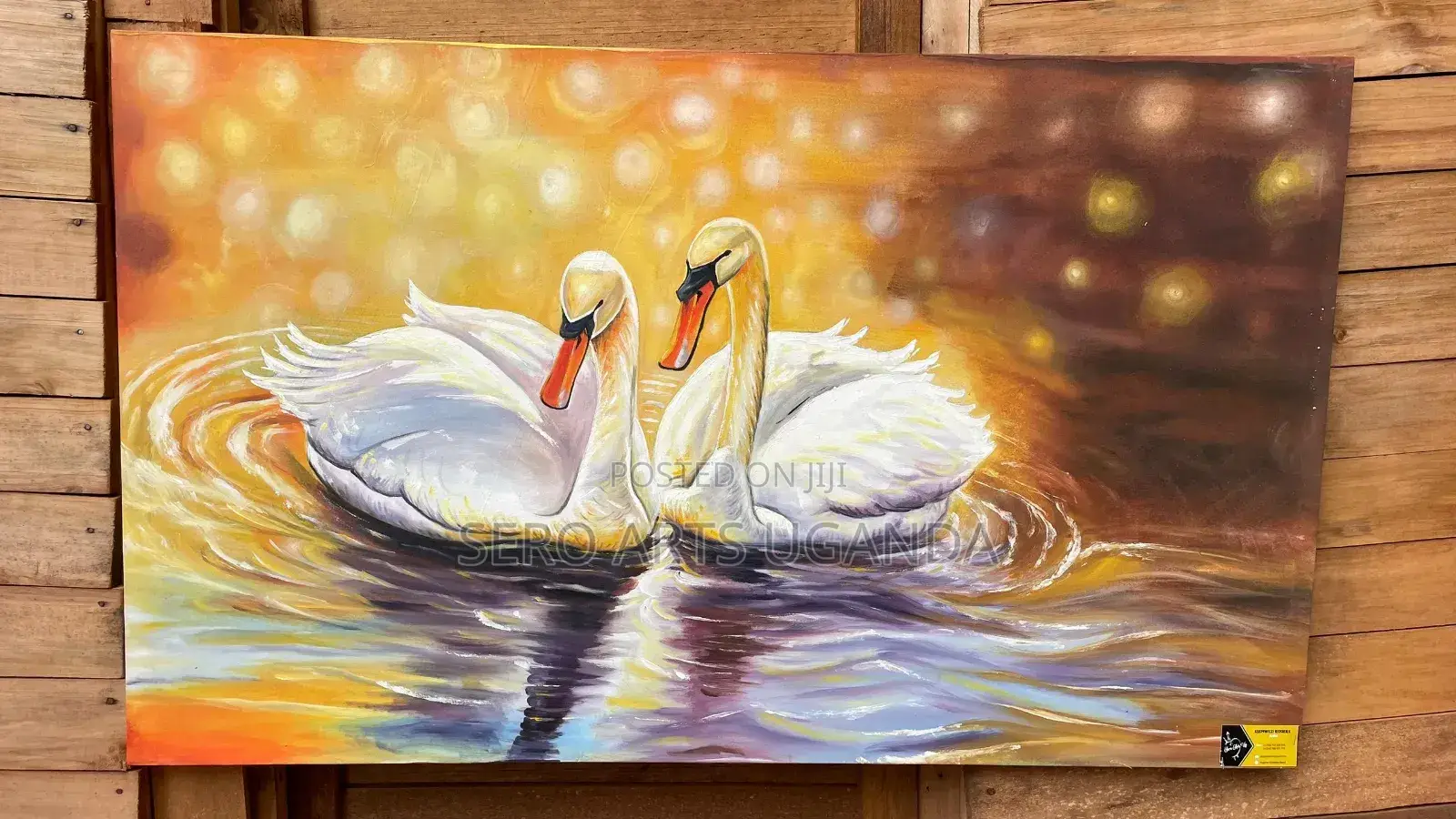 Beautiful Swan Painting