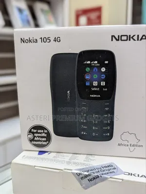 New Nokia 105 Black