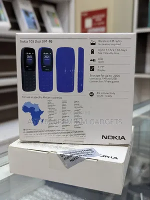 New Nokia 105 Black