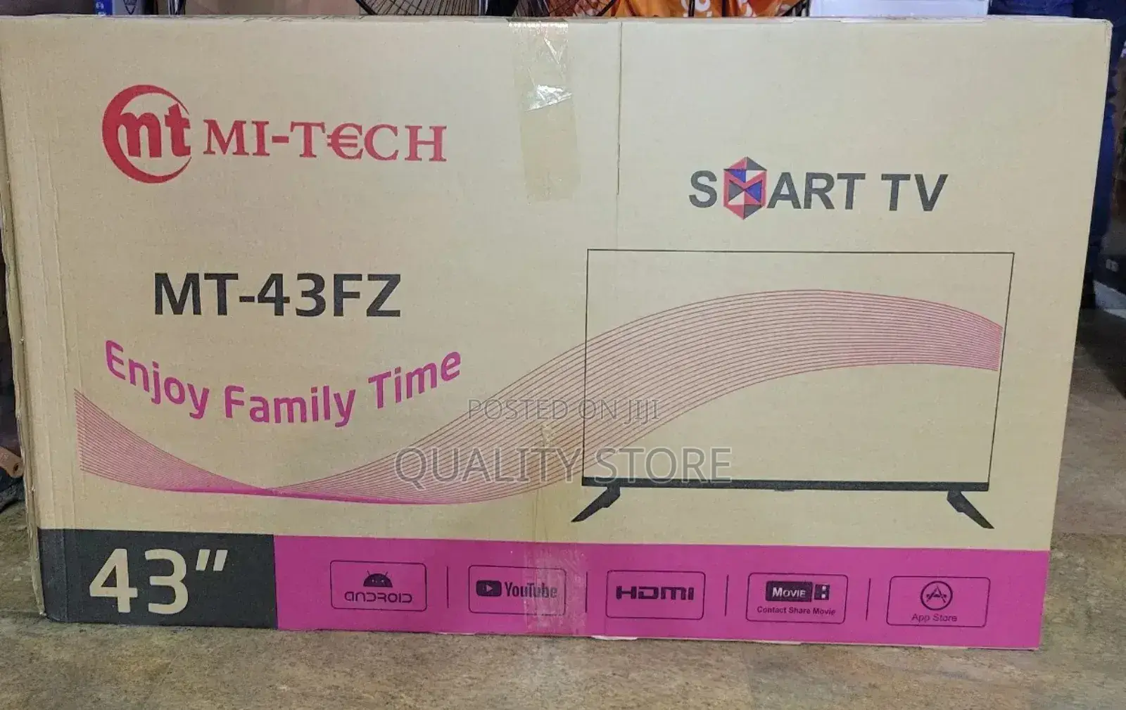 Mi-Tech 43 Inches Smart Tv