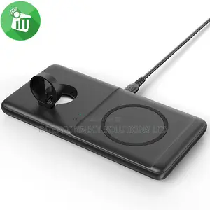 2-in-1 Wireless Charger, 15w Safuel Wireless Charging