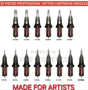 Tattoo Needles Pack of 20 Pieces | Microblading Cartridges