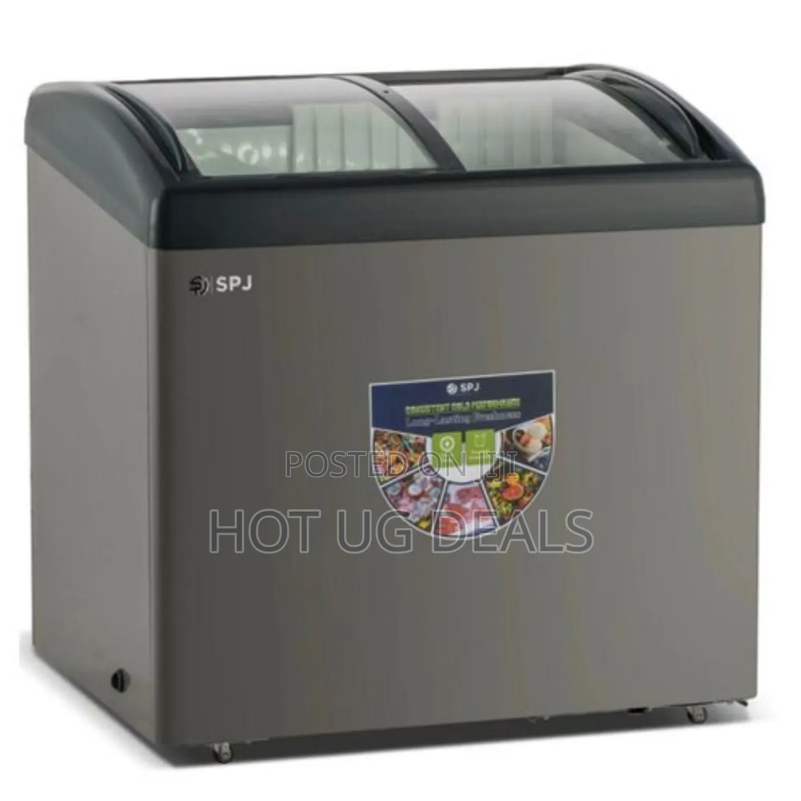 Spj 365l Ice Cream & Display Deep Freezer / Showcase