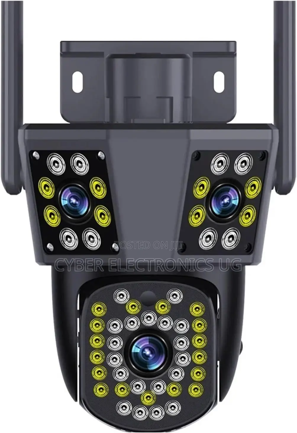 Wifi Camera Outdoor Security CCTV Triple Lens Triple Screen Ai Track