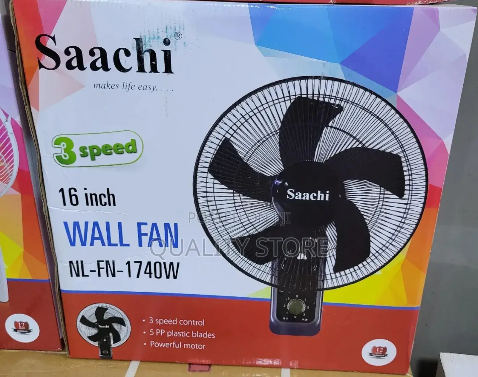 Saachi Electric Wall Fan Nl-Fn-1740w