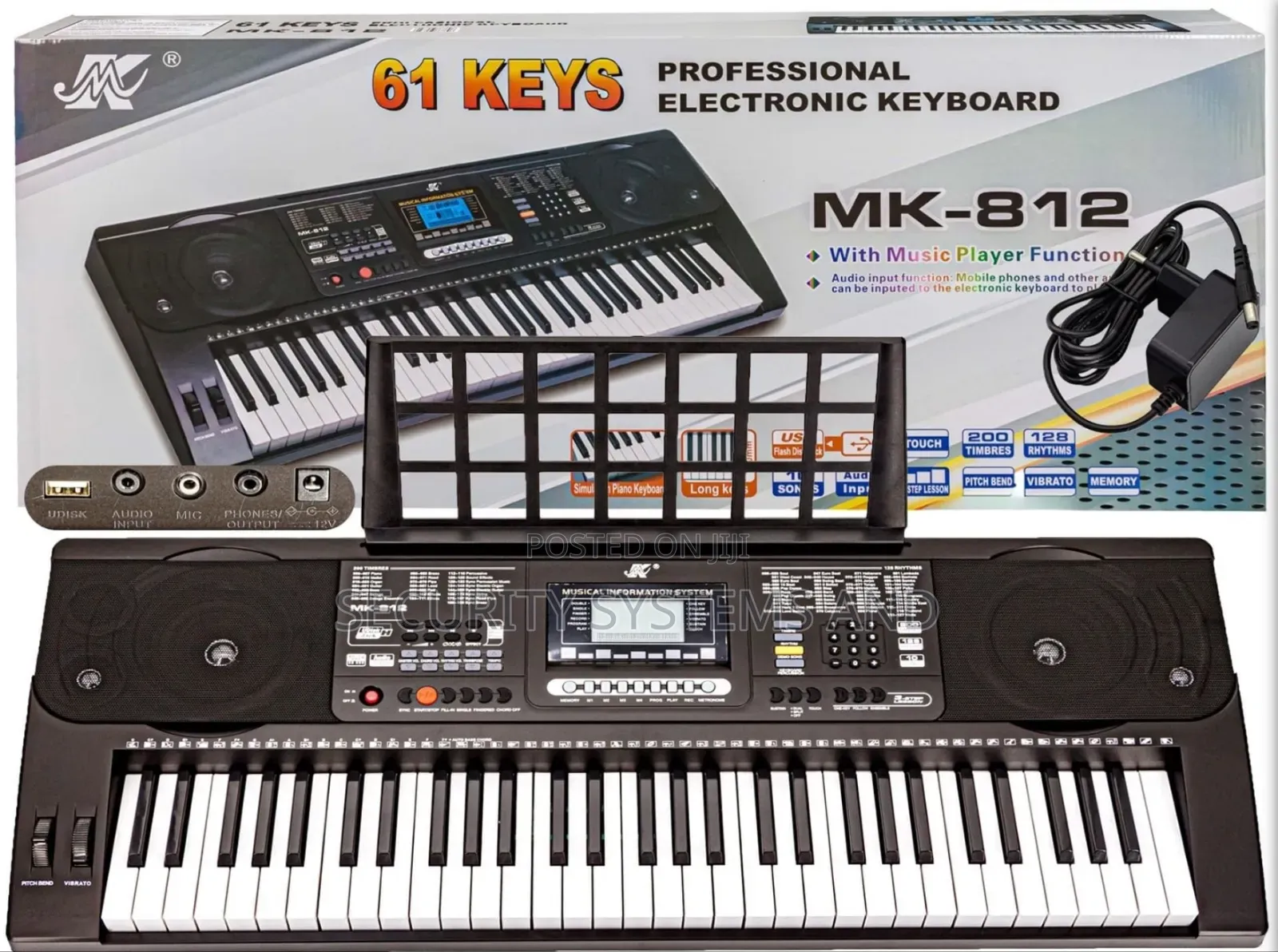 Proffessional Electronic Keyboard -Piano - Mk812