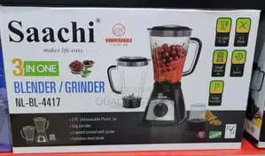 Saachi 3 in 1 Electric Blender/Grinder Nl-Bl-4417