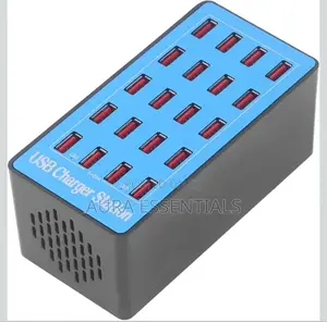 100w 20-Port Usb Smart Charger Station