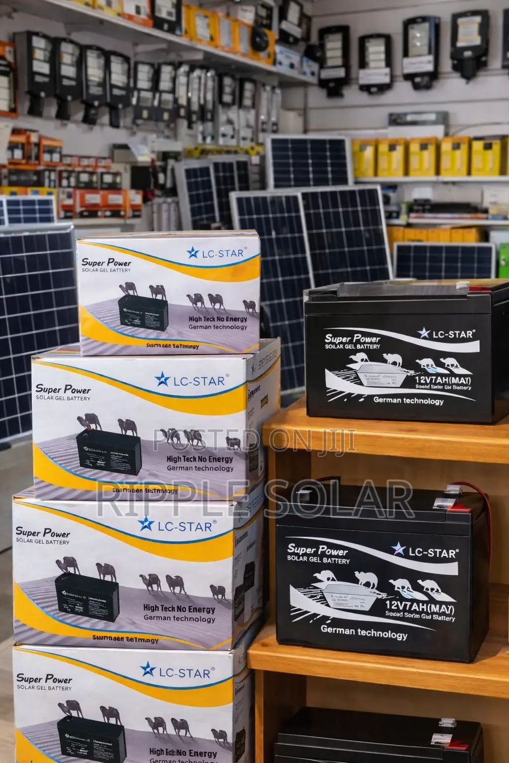 12v 7ah Solar Battery Sealed Gel CCTV Backup Power Kampala