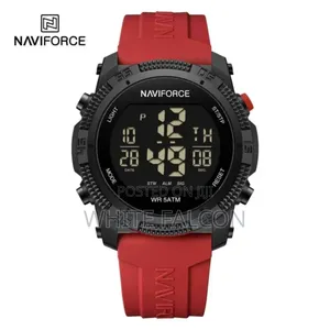 Naviforce 7104 Digital Sports Watch,Chronograph,Waterproof