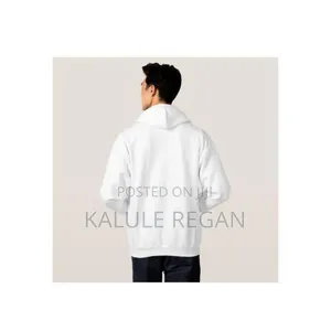 Classic Modern Unisex Hoodie Jumper - White