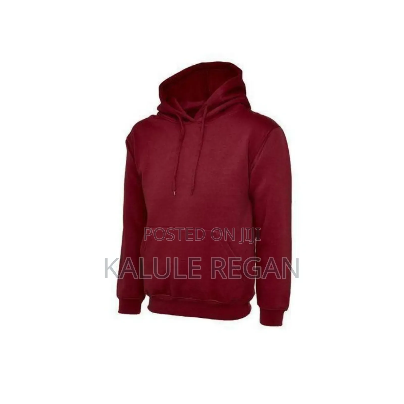 Classic Modern Unisex Hoodie Jumper - Maroon