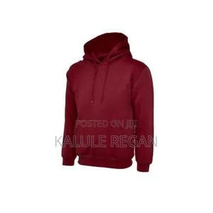 Classic Modern Unisex Hoodie Jumper - Maroon